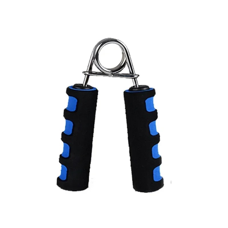 Éponge d'exercice Portable pour la force des doigts, 1 pièce, pour l'avant-bras, augmente la force, poignée à ressort, constructeur de santé, équipement de sport: Bleu