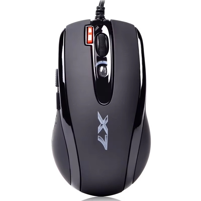 A4TECH Bloody X7-710K Mouse Wired Single-mode Quick Response Low Latency Gaming Mouse PC Office Accessory World of Warcraft Mice