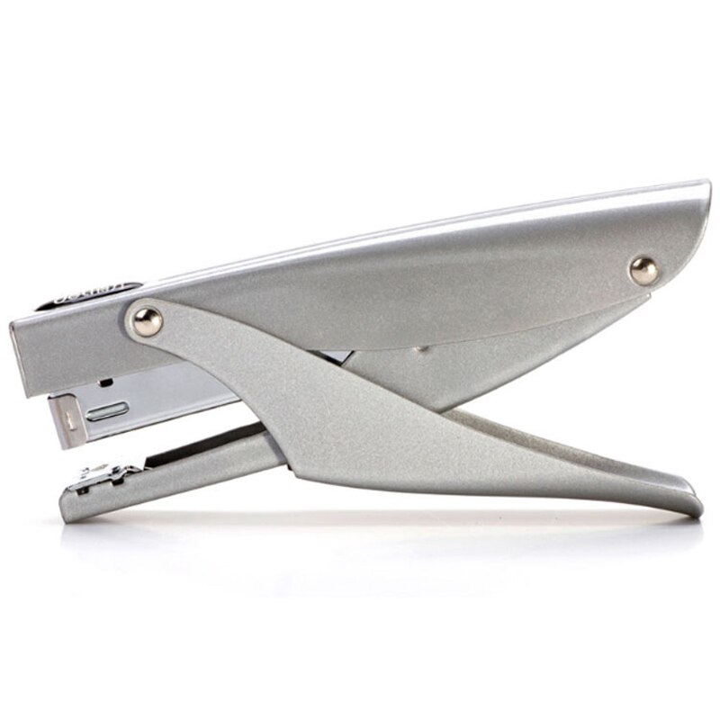 Deli 1Pcs Metalen Handheld Medium Nietmachine Wedstrijd 24/6 26/6 Nietje 20 80G Papers Capaciteit Hand Binding Kantoorbenodigdheden briefpapier