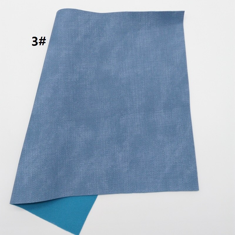 1PC 21X29CM Suède Faux Leer Stof, Synthetisch Leer Stof Lederen Lakens, PU Leer Voor Maken Bows LEOsyntheticoDIY T264: 3
