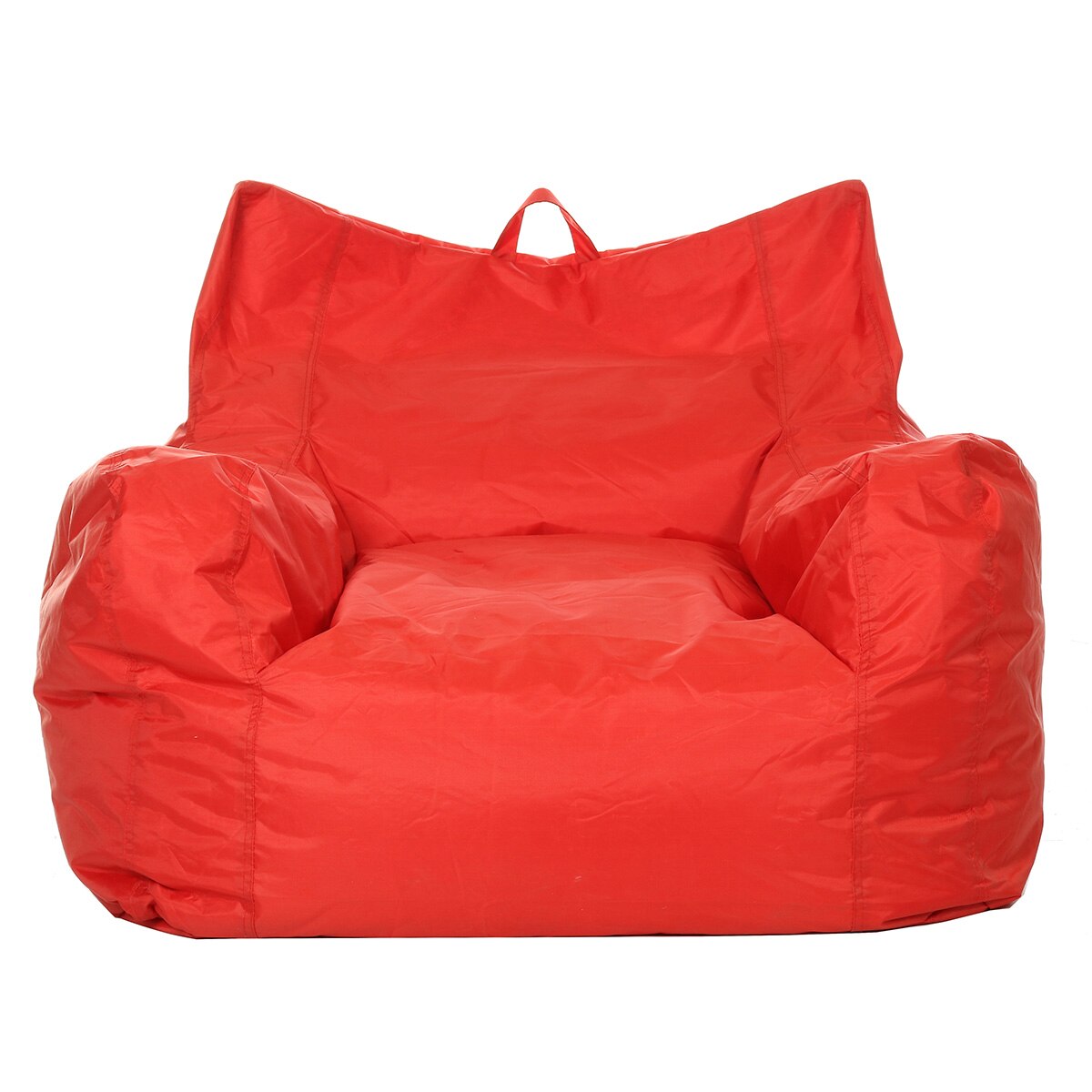 Fundas cómodas para sofás sin relleno, impermeables, 420D, tela Oxford, tumbona, bolsa de asiento, Puff, Tatami: Rojo