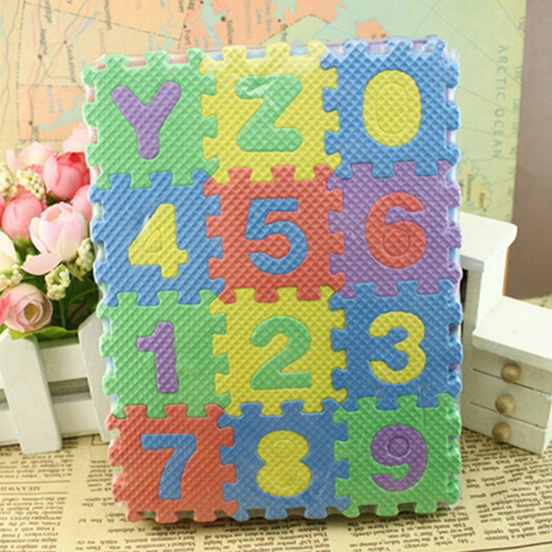 36 pièces mousse Puzzle tapis apprentissage ABC Alphabet étude enfants lettres plancher jouer jouet éducation apprentissage jouets