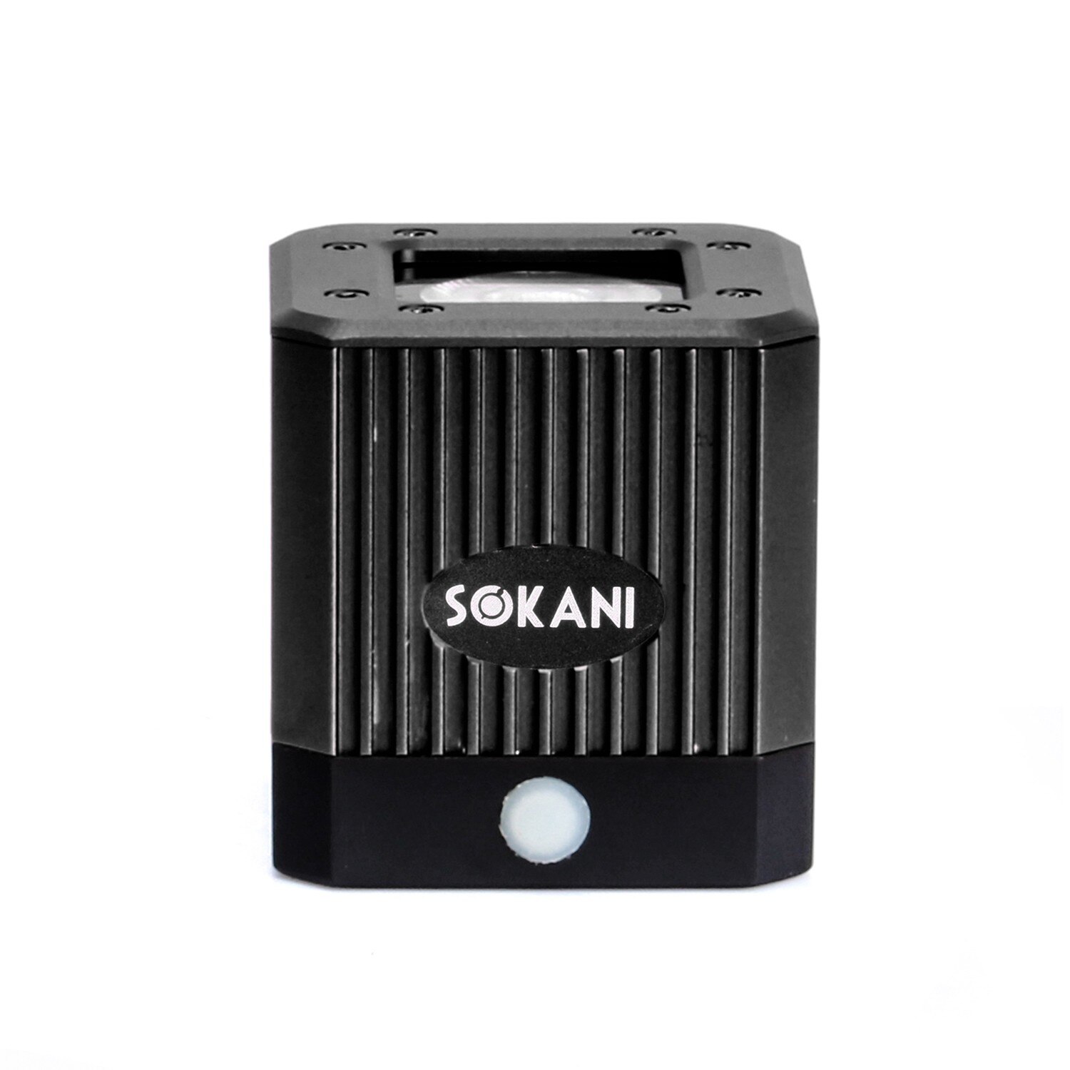 Sokani  x1 8w dimbar mini vanntett led-videolys for smarttelefonkamera gopro iphone sony nikon canon dji zhiyun feiyu moza