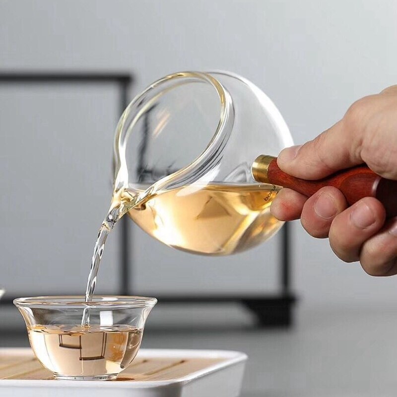 Taza de té tetera resistente al calor, accesorios de té de mar de té