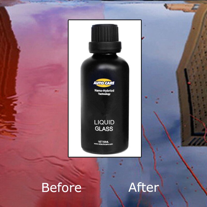9H Glass Coating Liquid Nano Hydrophobic Ceramic Glass Paint Kit Anti Icing