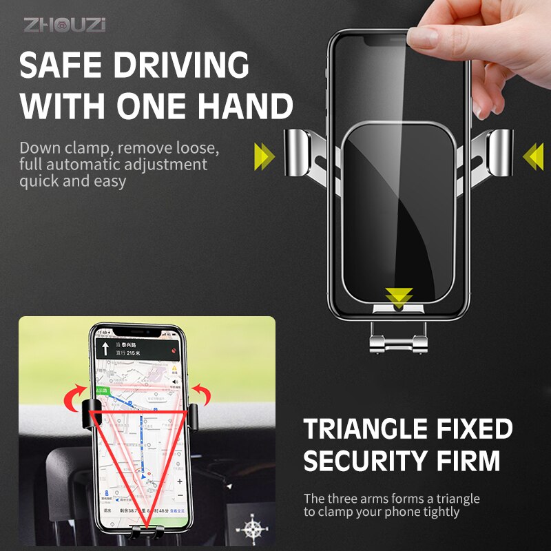 Support de téléphone portable de voiture pour Peugeot 308 4008 5008, supports spéciaux de ventilation, support de Navigation GPS, accessoires de voiture