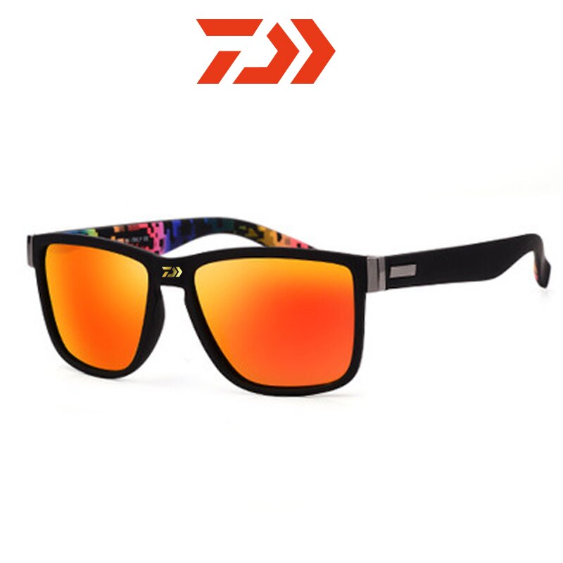 Dawa Polarized Sunglasses Men Driving Sun Glasses Male Vintage Fishing Glasses Square Goggles UV400 Eyewear