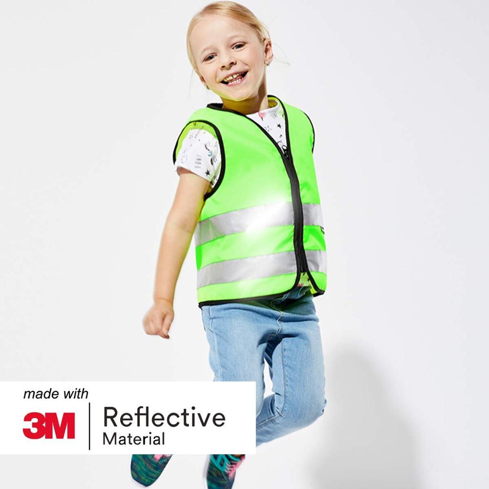 Salzmann 3 M freundlicher Sicherheit Weste, gemacht mit 3 M Reflektierende Material