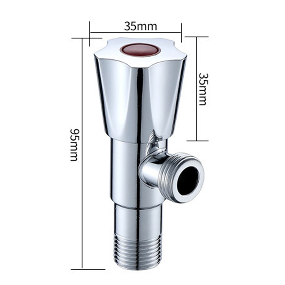 Kitchen House Closestool/bathroom Water Heater Inlet Valve Copper Cold And Water Stop Valve Toilet Triangle Valve Basin