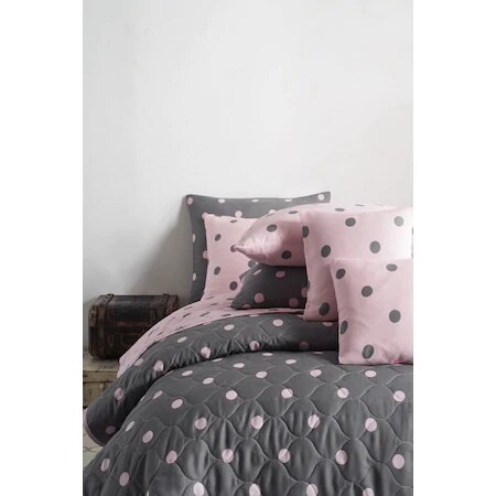 Quiltet dobbeltseng betræk dekoration skridsikker madras super blød sengetæppe hjemme tekstil 100%  bomuld