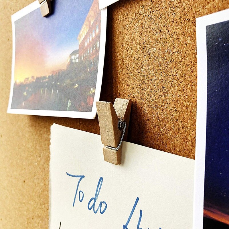 Push Pin Clips - 90 Paper Clips with Pin for Documents/Artworks/School Projects/Photos/Notes/Papers/Cork Board/Bulletin Board -