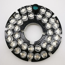 1pc CCTV Camera Led Board Infrared IR 36 Led Illuminator Board Plate For CCTV CCD Security Camera Q7I7