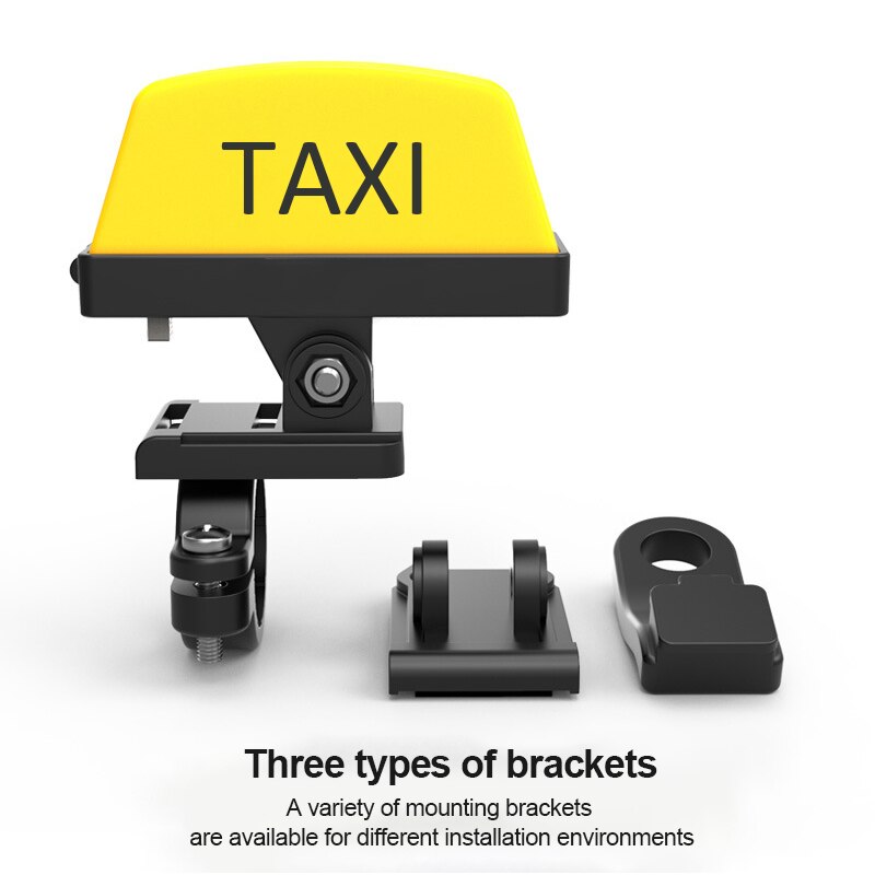 Motorfiets Led Licht Gemodificeerde Helm Decoratie Verlichting Elektrische Auto Taxi Opladen Staart Doos Waarschuwing Usb Opladen Motorfiets Lamp