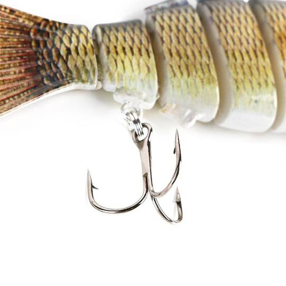 Multi Jointed 10 Cm Levensechte Nep Vissen Lokt Swimbaits Slow Sinking Hard Vissen Lokken DC156