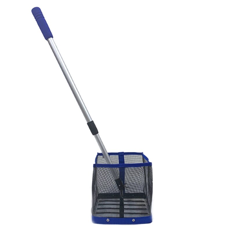 Table Tennis Ball Picker - Up to 125 Balls - Detachable Handle - Ping Pong Collector: Default Title