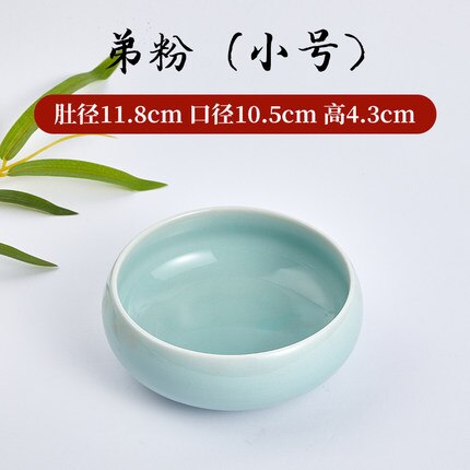 Schrijven Penselenbakje Pot Keramische Wassen Kopje Thee Wassen Kom Schilderen Borstel Wassen Kommen 1Pc: 11.8cm df