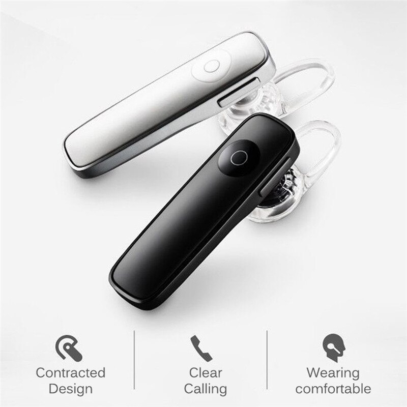 M165 stereo della Cuffia Cuffia Auricolare mini Bluetooth V4.1 Handfree Senza Fili con Microfono per androide Huawei Xiaomi Tutto Il Telefono