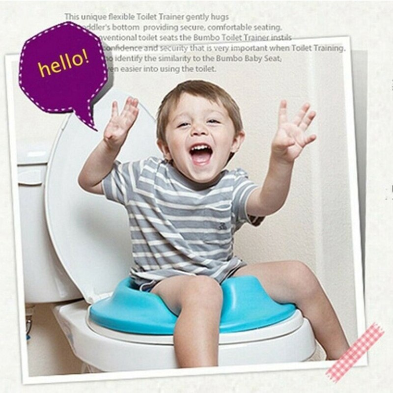 Baby Toilet Potty Training Seat Kids Potty Seat Pad Non-Slip Splash Guard Infant Potty Cushion