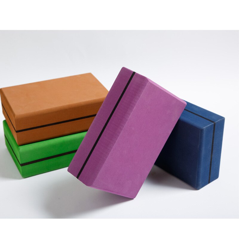 Colorful high density TPE block Yoga Dance auxiliary supplies increase brick color block nice pattern Yoga aids