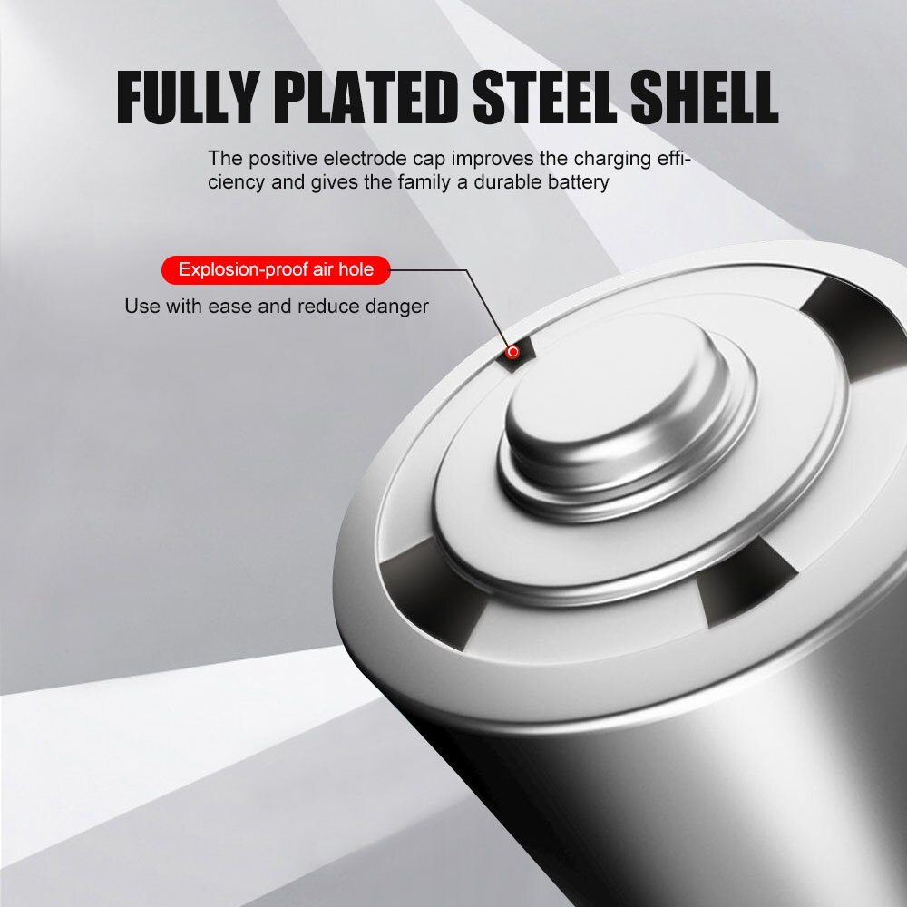 Original Energizer AA 1.2V 2450mAh NI-MH Rechargeable Battery For Flashlight Camera Toy Remote Control NIMH Pre-charged Battery