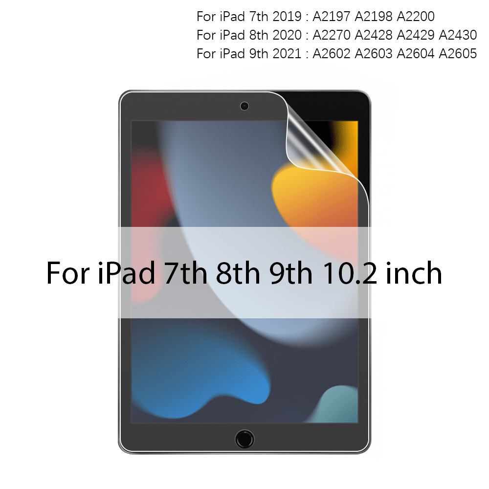 Like Paper Film Screen Protector For Ipad Pro 13 12.9 11 M3 10th Generation A16 Air 4 5 9th 10.2 Mini 6 7 Matte Film Writer: SKY BLUE