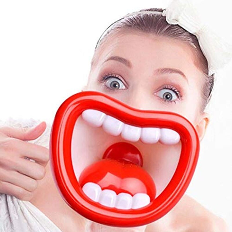 Funny Big Mouth Voice Changer Loudspeaker Toy Novelty Spoof Voice Amplifier Male / Female / Robot Voice Funny