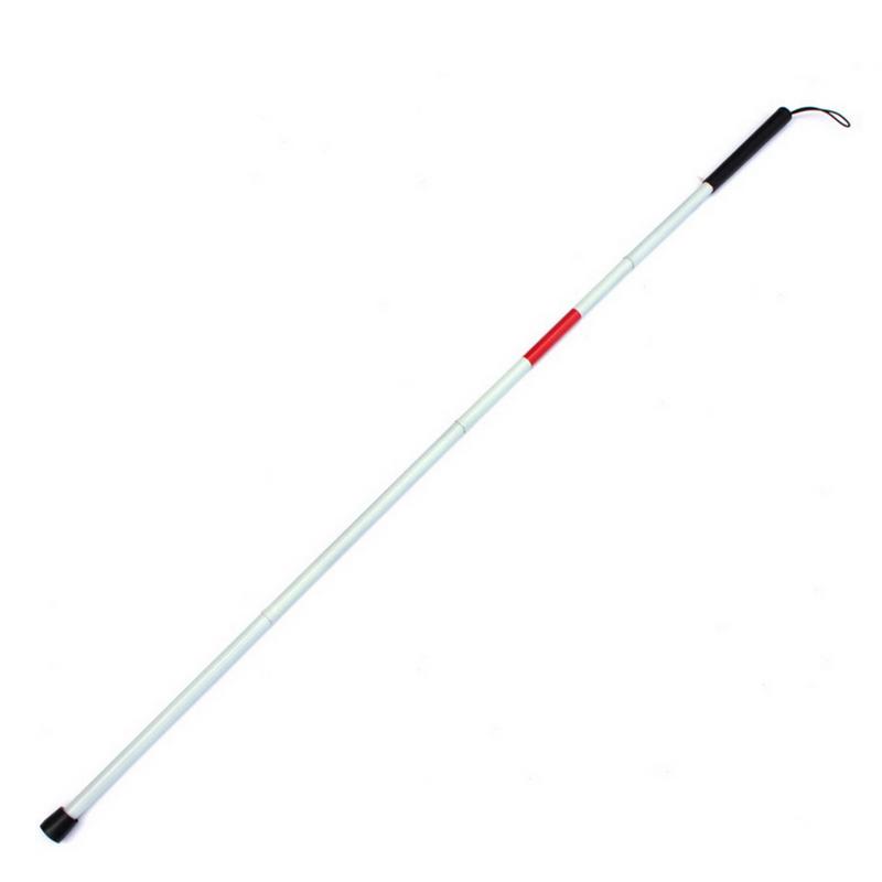 Folding Blind Guide stick Visually Impaired Crutch Cane Blind Walking Stick Walker Aluminium Easy Folding