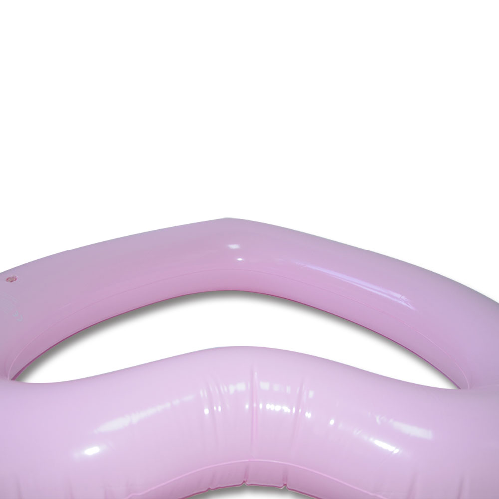 JIAINF Erwachsene kind aufblasbare ring grün pvc material nette rosa herz geformt pool float kreis für schwimmen strand meer schwimmen