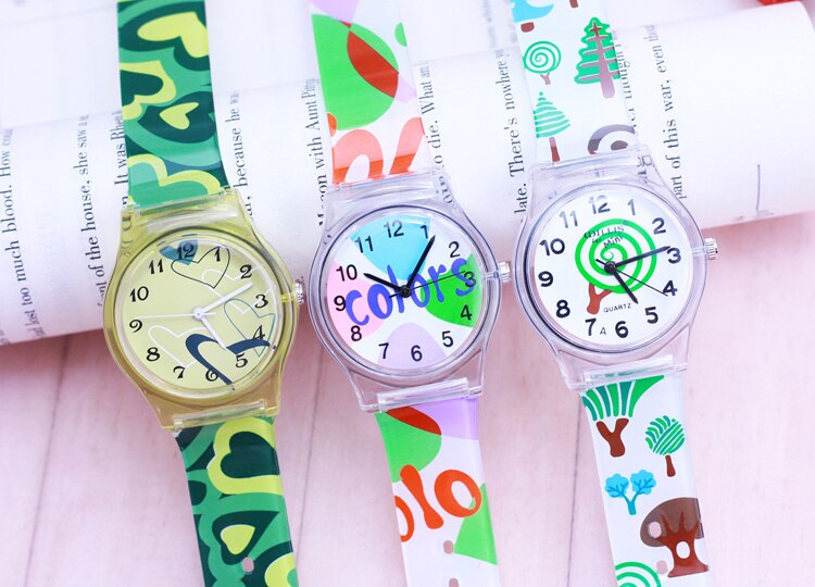 WILLIS Stijlen Mode Meisjes Horloges Silicone Horloge Gemengde Kleuren Lover's Horloges Vrouwen Sport Plastic Klok Kids Horloge
