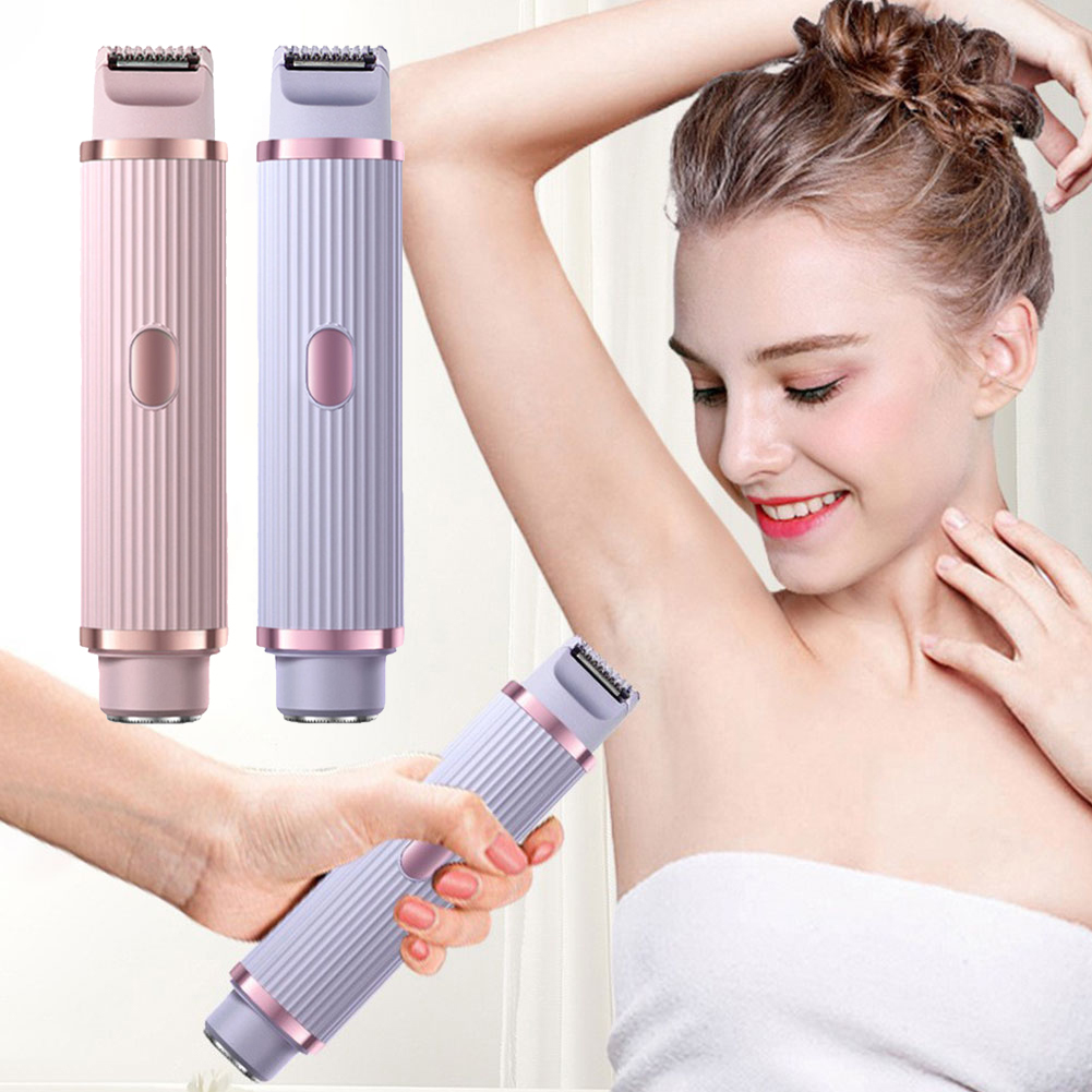 Elektrisch scheerapparaat voor vrouwen Vrouwelijk scheermes Bikini Trimmer Lichaamsepilator voor bikini Privégebied Been Onderarm Elektrische haarverwijderaar