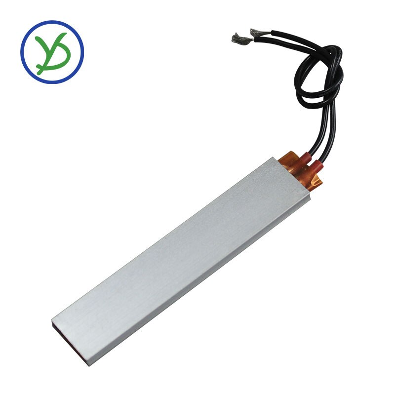 12v 220c 100*21mm termostat ptc aluminium varme keramiske varmelegeme til crimper aluminium ptc varme termostat