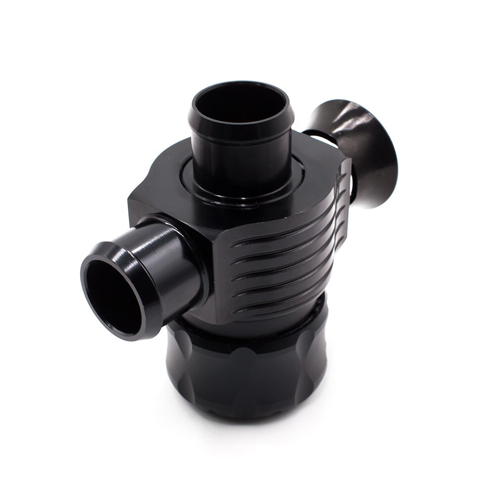 Universal Dual Port Blow Off Valve 25mm (BLACK) Diverter Valve Dump Valve(BOV) /blow dump/blow off adaptor