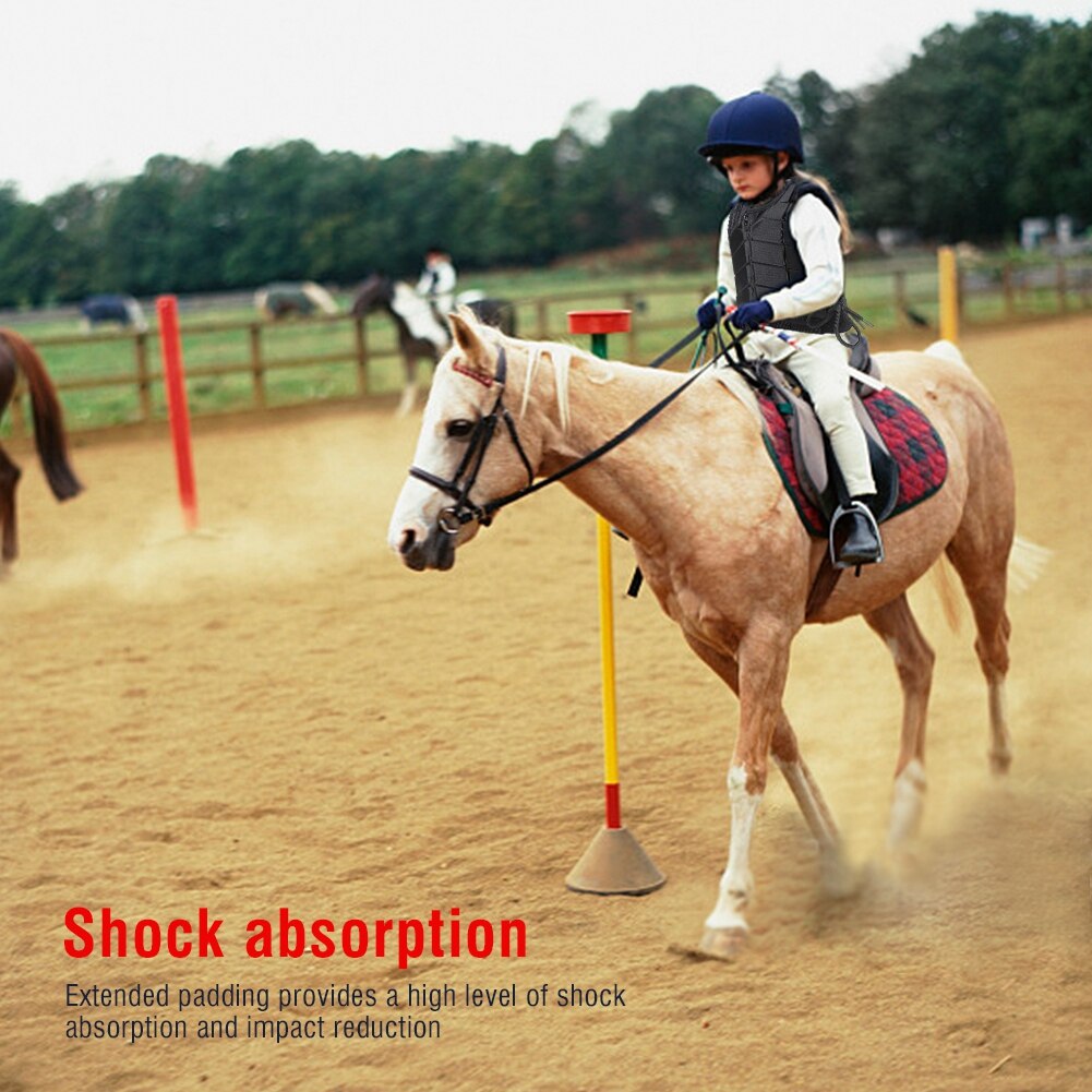 Outdoor Veiligheid Paardrijden Paardensport Vest Beschermende Body Protector Kids Jongens Meisjes S/M/L Rafting kajak