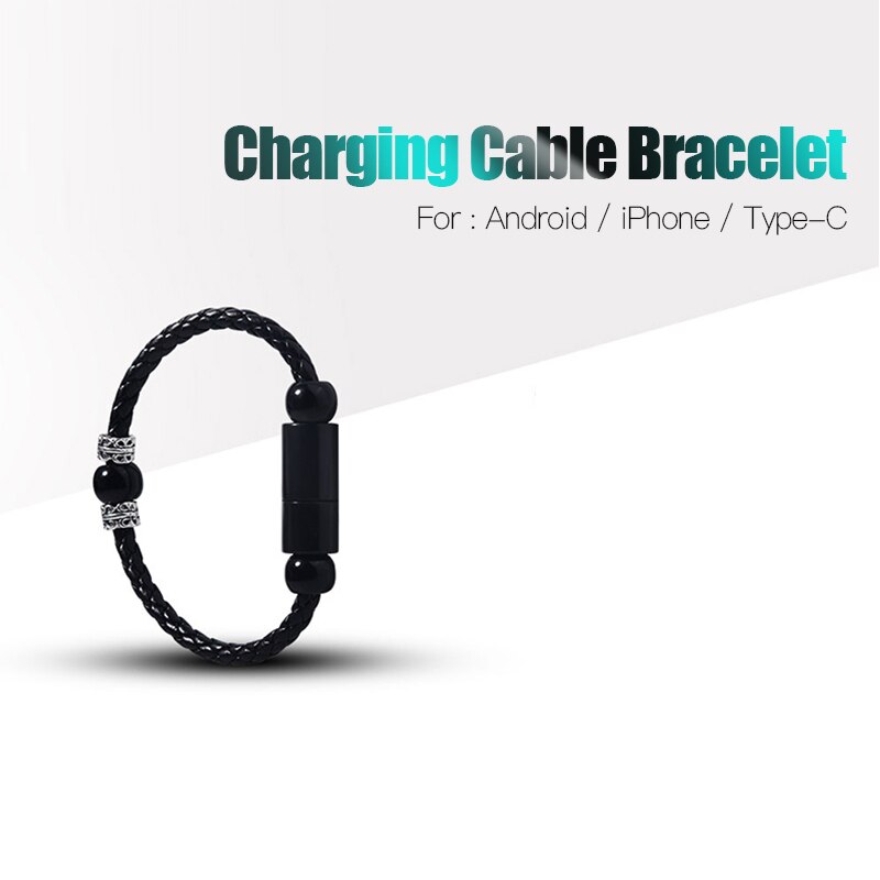 Jusfyu Snelle Oplader Voor Iphonex Xs Android Type C Usb Data Synchrone Opladen Kabel Voor Samsung S9 Armband Gevlochten Data kabel