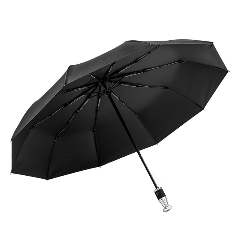 -Windproof Double Automatic Folding Umbrella for Car Umbrellas Parasol Car Interior Car Emergency Glass Window Breaker