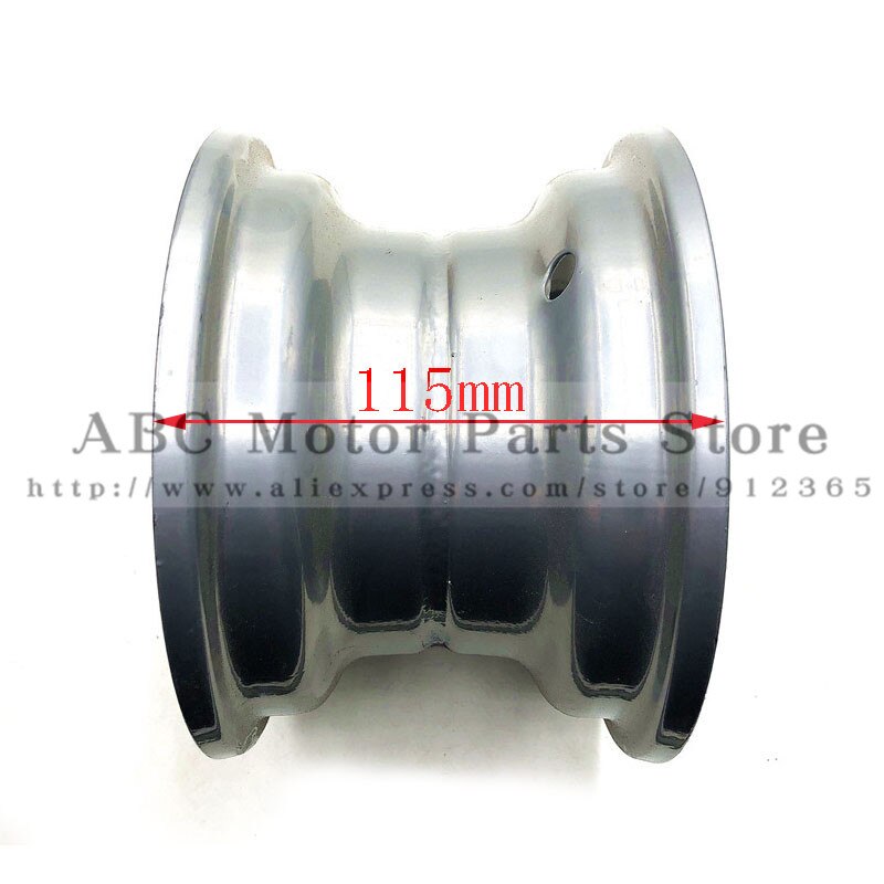 Størrelse 6 tommers hjulnav bruk 145/70-6 13 x 5.00-6 13 x 6.50-6 dekk dekk atv 3 hulls vakuumfelger for 110-125cc gokart, atv, gressklipper