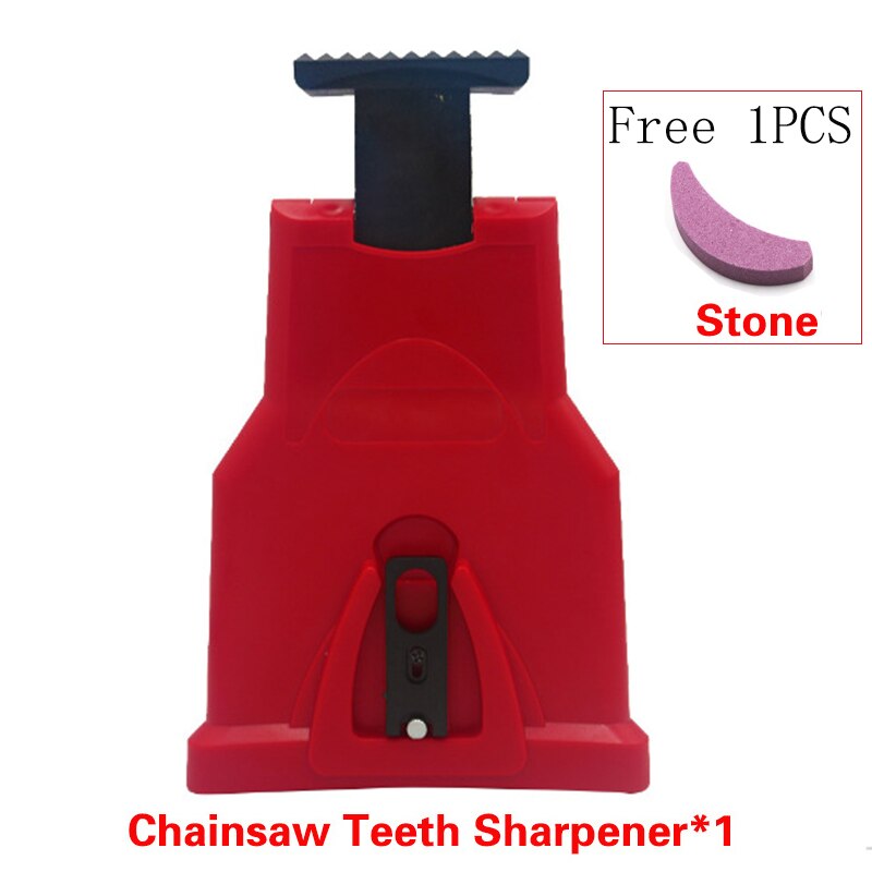 Chainsaw Teeth Sharpener Portable Sharpen Chain Saw Bar-Mount Fast Grinding Sharpening Chainsaw Woodworking Tools set: A2
