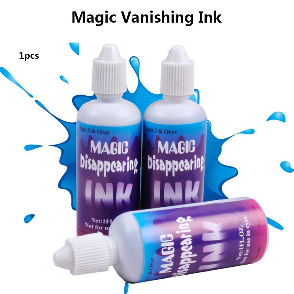 Novelty Halloween Toy Magic Trick Disappear Ink Ink Magic Toys Tricky Spoof Friends Stealth Funny Toys