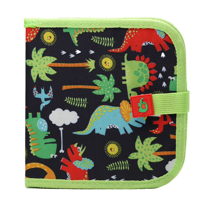 Kid Portable Painting Book Double-sided Erasable Drawing Book Animal Graffiti Writing Board Early Education Stationery Supplies