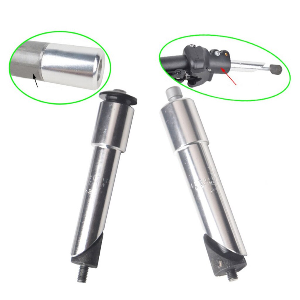 Opvouwbare fiets stuurpen adapter mtb stuurpen adapter riser 22.2mm 25.4mm draadloze stuurpen extender head-up converter