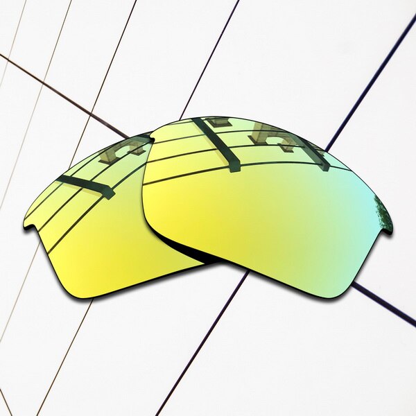 E.O.S Polarized Replacement Lenses for Oakley Bottle Rocket Sunglasses - Varieties Colors: 24K Gold Polarized