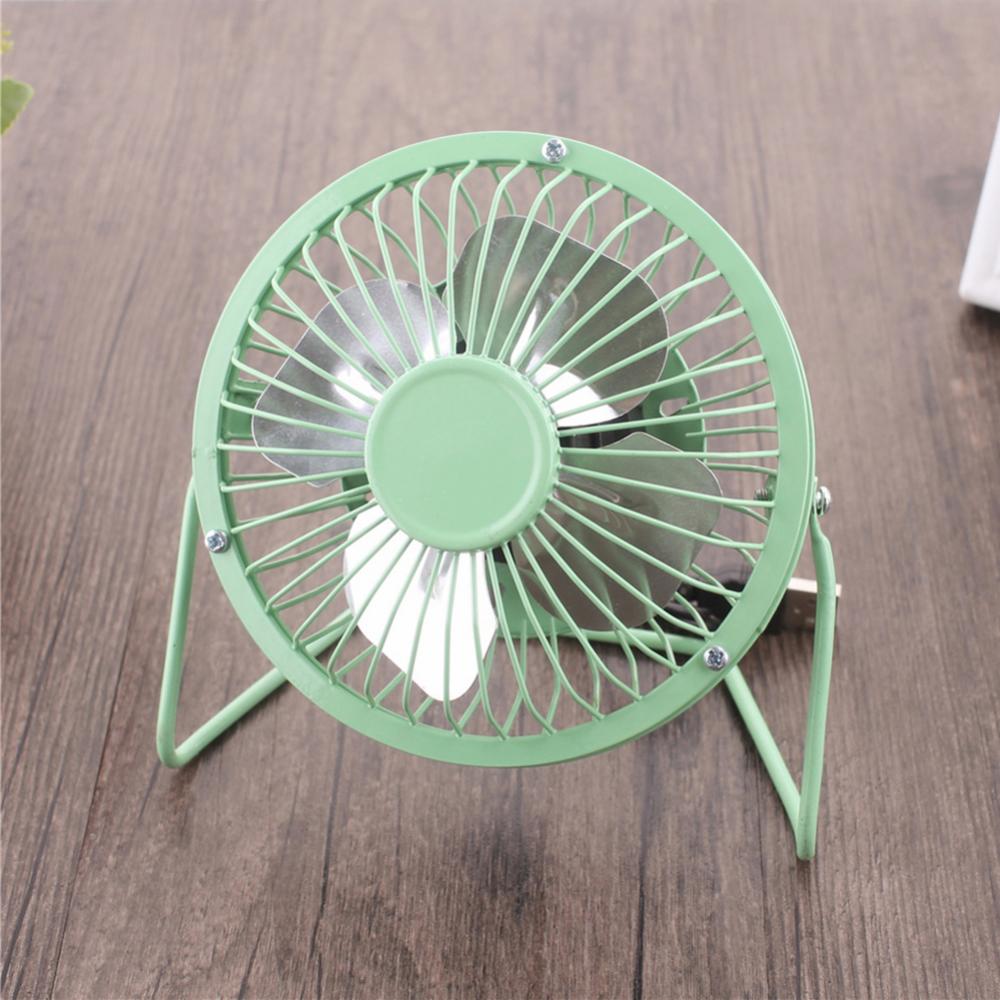 50% Korting 4 Inch Draagbare Usb Opgeladen Metalen Mute Tafel Koelventilator Home Office Luchtkoeler
