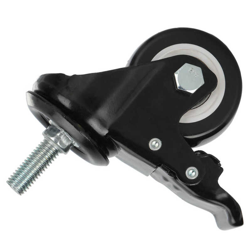 Swivel Caster Wheel Low Noise 2.5in M12 Dual Bearing Heavy Duty ...