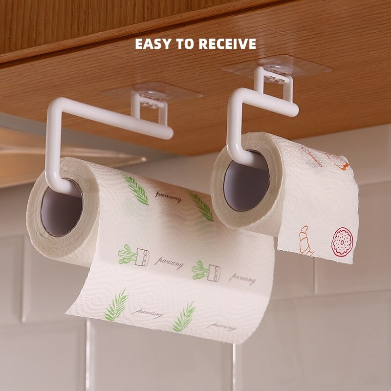 Nicht perforierten papier handtuch Halfter wc papier aufhänger rolle papier Halfter frische Film lagerung Gestell Zauberstab hängen Regal