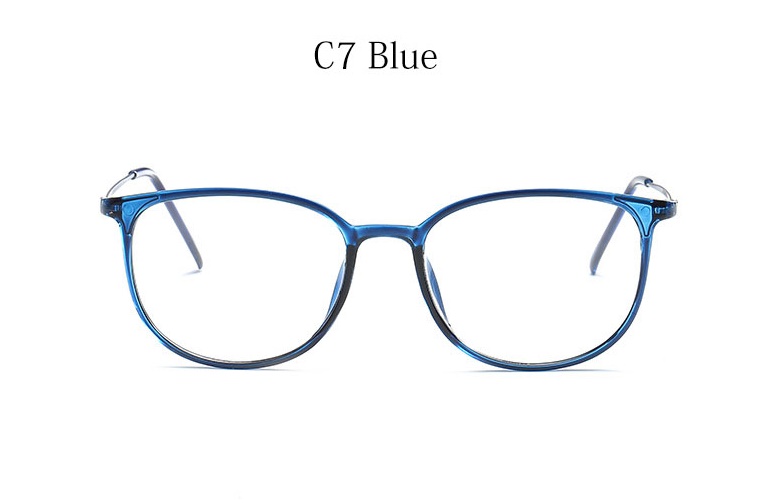 Monturas para gafas vintage monturas para gafas de gato para mujer, monturas para gafas claras de , monturas para gafas de mujer: C7 Blue