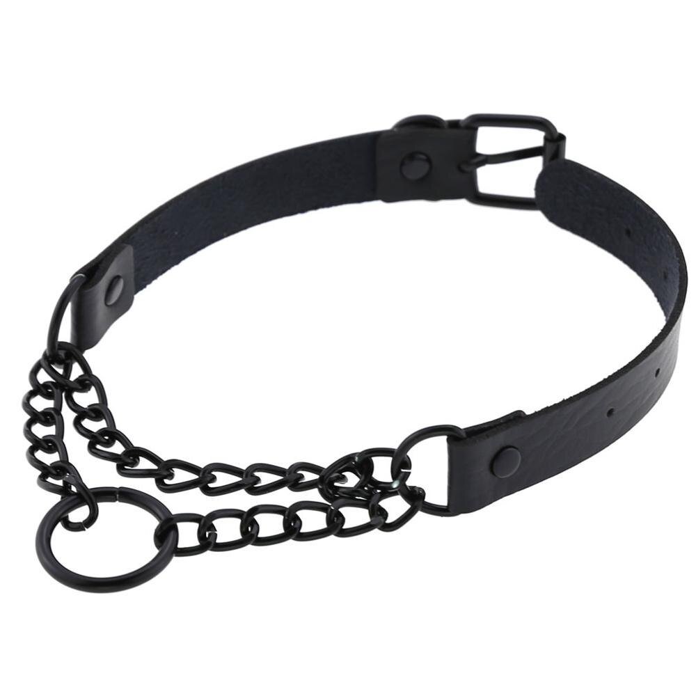 Schwarz Gothic O Kette choker kragen harajuku Punk Choker frauen mädchen schwarz leder chocker emo Kawaii hexe schmuck