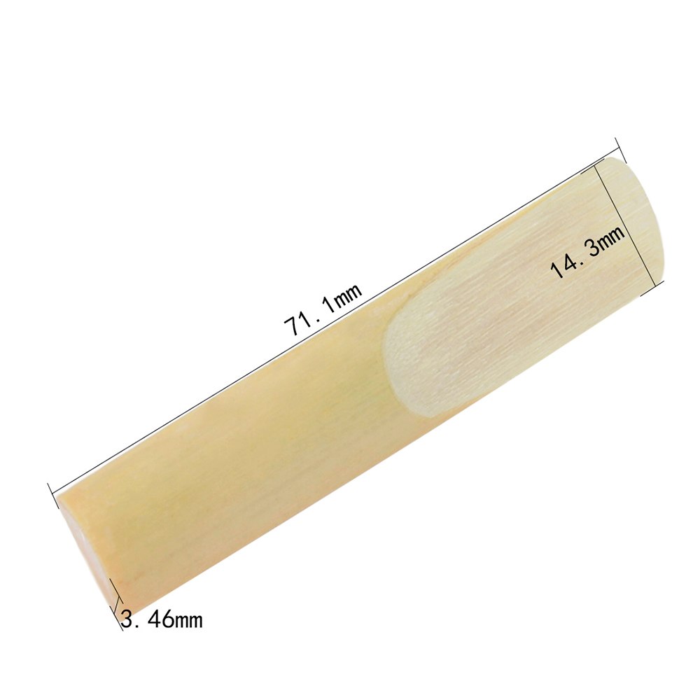 Hoogwaardige Altsaxofoon Rieten Sterkte 2.5, 10 stks/doos Houtblazers Saxofoon Onderdelen