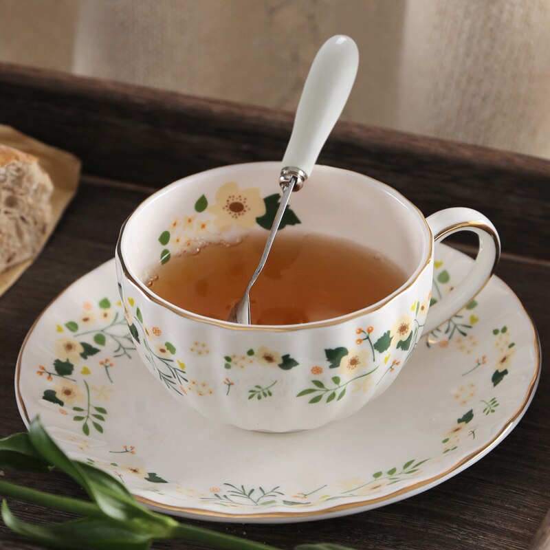 Fine Bone China Ceramic Coffee Tea Cup Set traditional chinese tea cups porcelain hand painted tea cup and saucer set II50BYD: Default Title