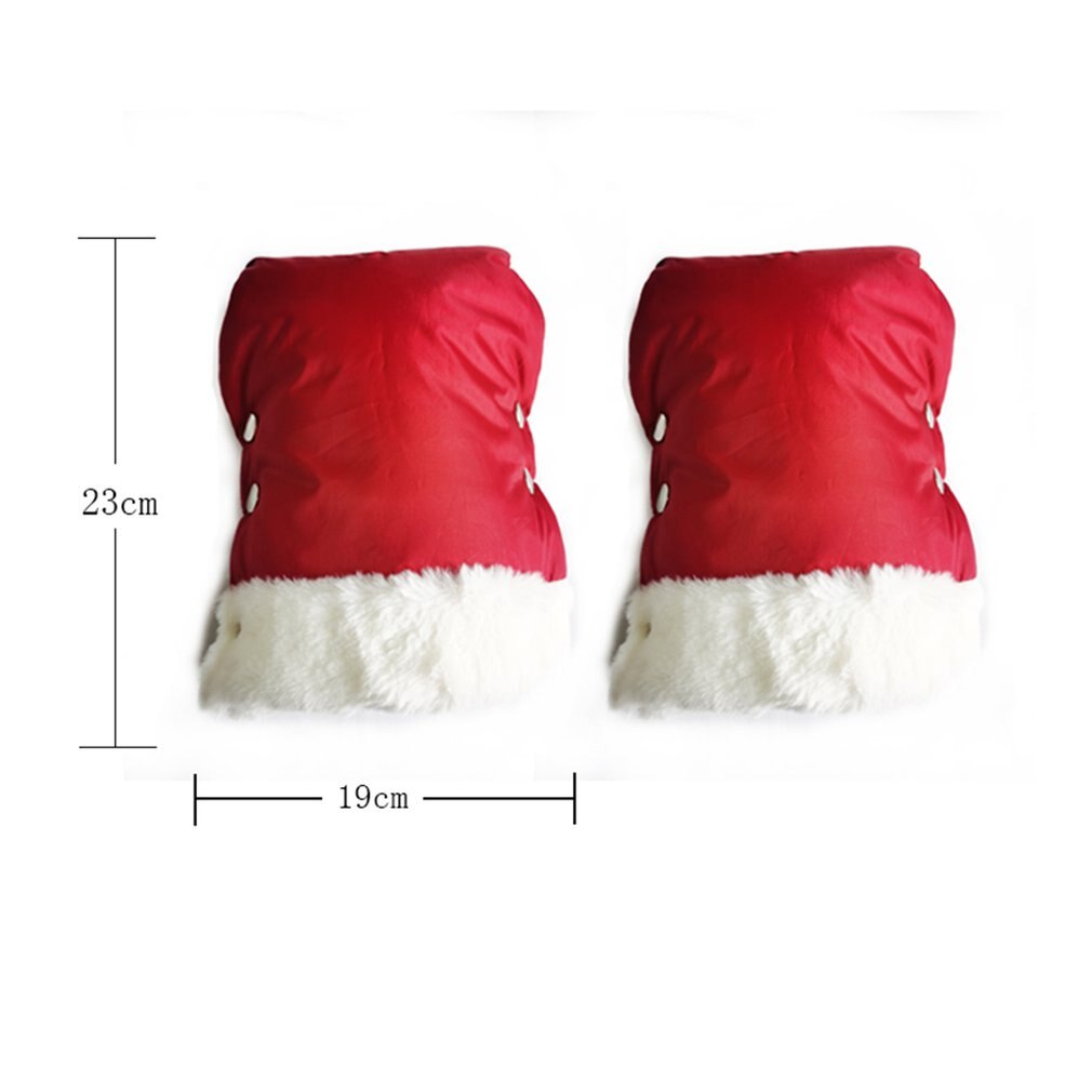2 stücke Kinderwagen Handschuhe Wasserdichte Baby Kinderwagen Handschuhe Winter Weiche Warme Kinderwagen Handschuhe Hand Muff Baby Kinderwagen Zubehör