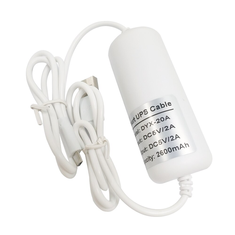 Sdeter 3200mAh Backup UPS Power Bank Charger USB DIY DC 5V Output Rechargeable Batteries For WiFi CCTV Security Camera LED Light